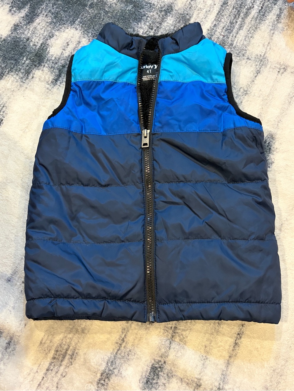 Hurley Toddler Puffer Vest - 4T